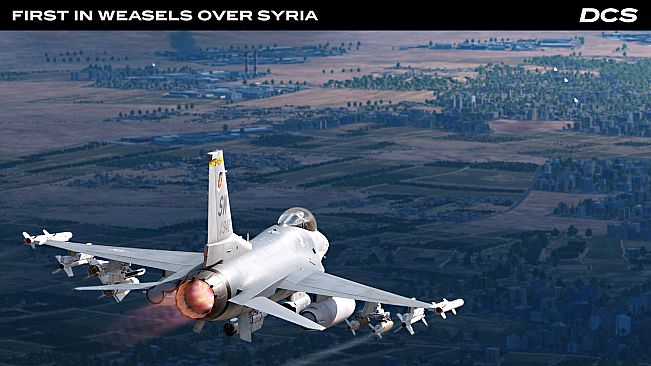 DCS: F-16C First in Weasels Over Syria Campaign by Ground Pounder Sims