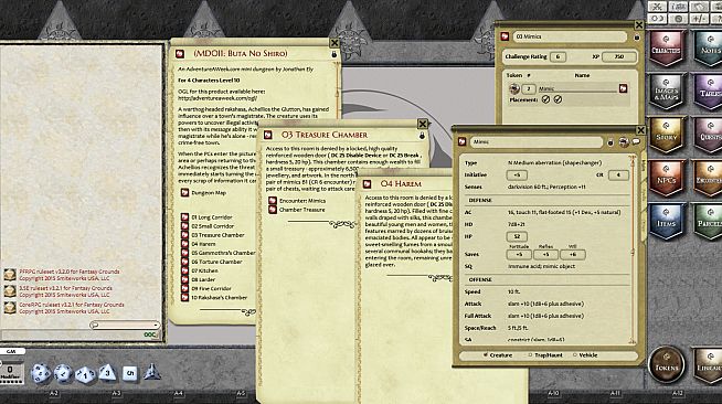 Fantasy Grounds - Mini-Dungeon #011: Buta No Shiro (PFRPG)