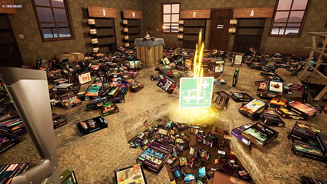 Game Shelver 99: I must organize my Steam Library and defend it against pirates with a shotgun