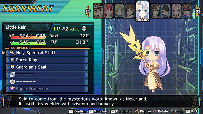 Hyperdevotion Noire: Ultimate Little Rain Set