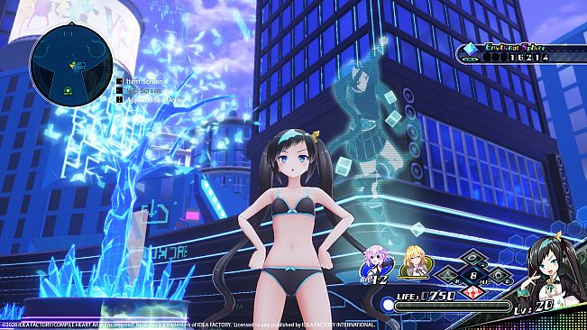 Neptunia Virtual Stars - Swimsuit Outfit: V-Idol Set