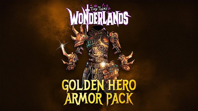 Tiny Tina's Wonderlands: Golden Hero Armor Pack