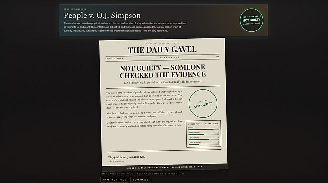 Judge SIM True Verdicts I