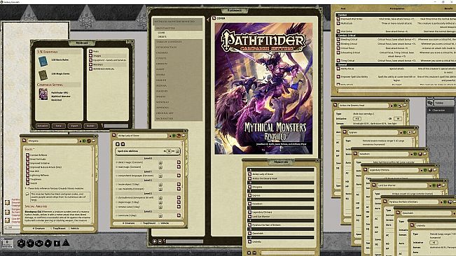 Fantasy Grounds - Pathfinder RPG - Campaign Setting: Mythical Monsters Revisited