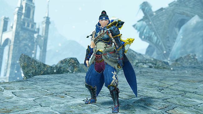 Monster Hunter Rise - "Lost Code: Jura" Hunter layered weapon (Heavy Bowgun)