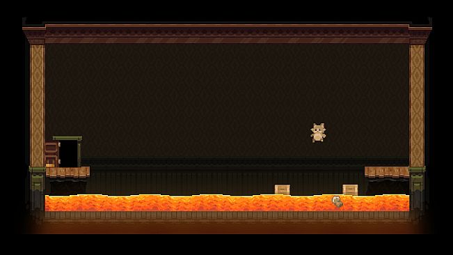 Backrooms Cats and Lava