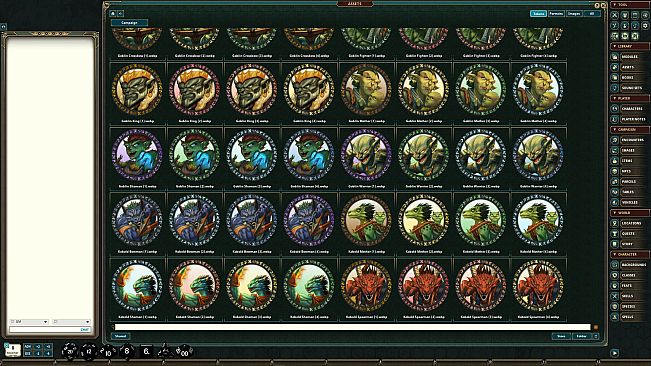 Fantasy Grounds - Portal Packs - Token Essentials: The Warband