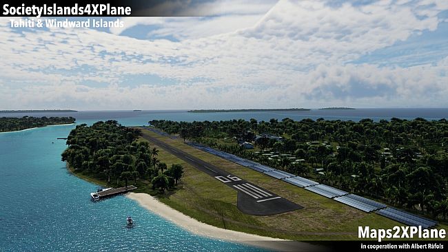 X-Plane 12 Add-on: Aerosoft - Society Islands XP - Tahiti & Windward Islands