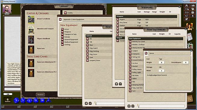 Fantasy Grounds - C&C: Rune Lore