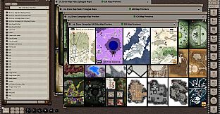 Fantasy Grounds - Rise of the Drow Map Pack (Map Pack)