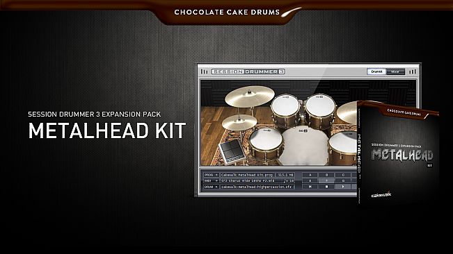 Chocolate Cake Drums: MetalHead Kit - For Session Drummer 3
