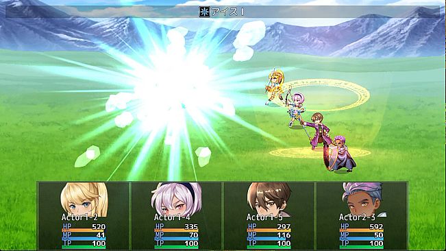 RPG Maker MV - Animation Battler Material Collection Travel Companion Set 2