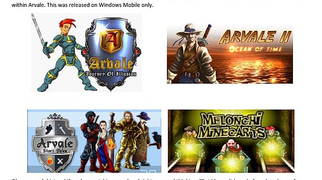 Arvale - Deluxe Contents