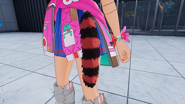 Accessory: "Raccoon Tail" in 2 Color Varieties