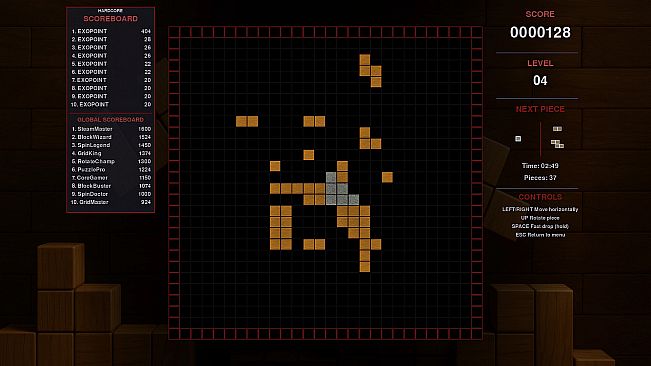 SpinGrid: Core Block Puzzle
