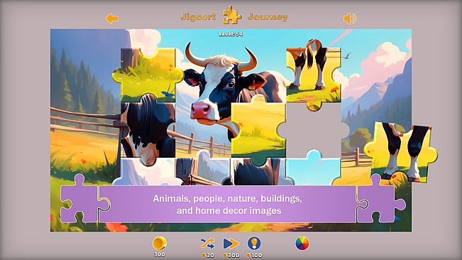 Jigsort Journey: Puzzle Blend