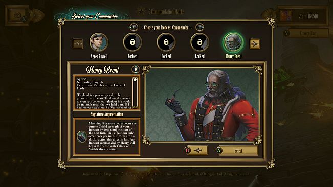 Ironcast Commander Pack