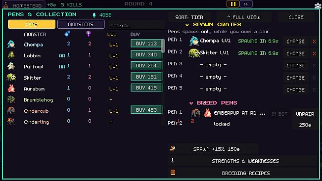 Monster Breeder Battler