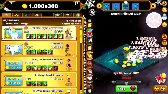 Clicker Heroes: Unicorn Auto Clicker