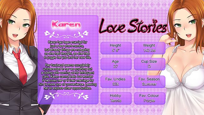 Negligee: Love Stories (c) - Wallpapers