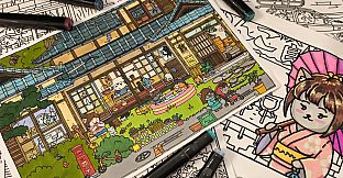 FIND ALL 7: Japan - Coloring Book