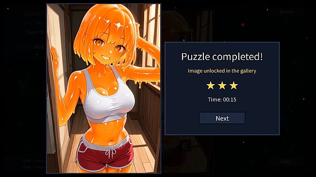 My Slime Waifu: Hentai Puzzle