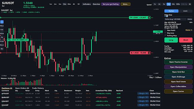 Bull&Bear Crypto Trading Simulator