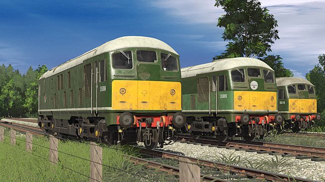 Trainz 2022 DLC - BR Class 24 - Blue & Green