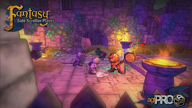 Axis Game Factory's AGFPRO Fantasy Side-Scroller Player