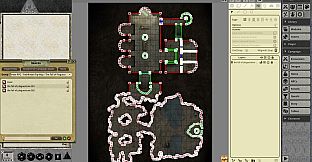 Fantasy Grounds - Pathfinder RPG - Pathfinder Flip-Mat: The Fall of Plaguestone