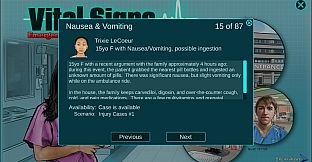 Vital Signs: ED - Injuries Package #1