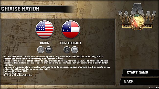 Wars Across the World: Bull Run 1861