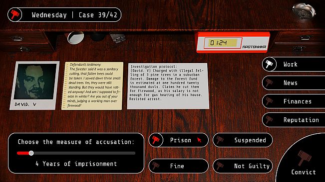 Prosecutor Absolution