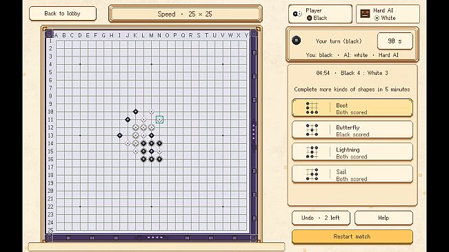 Shape Gomoku