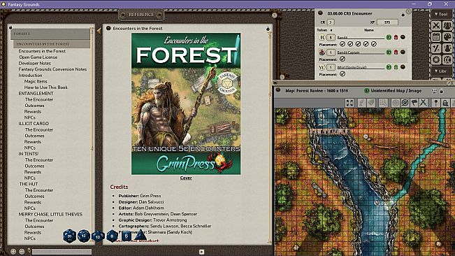 Fantasy Grounds - Encounters in the Forest I