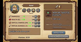 Dama e Dungeons: 2D