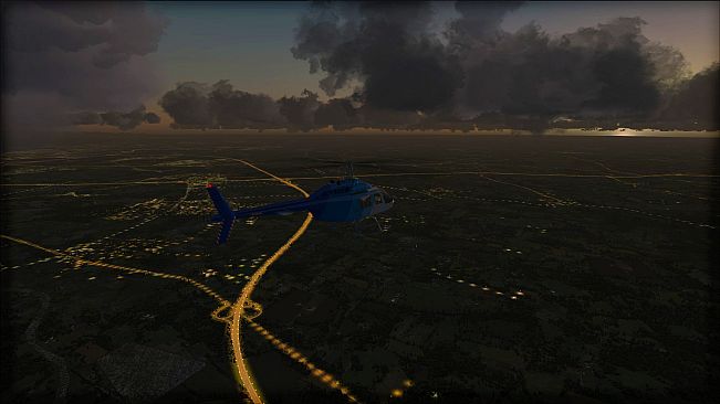 FSX Steam Edition: Night Environment: Germany Add-On