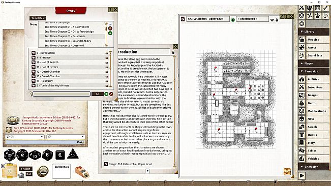 Fantasy Grounds - End Times Campaign