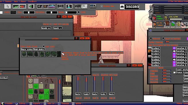 The Unfolding Engine: Paint a Game
