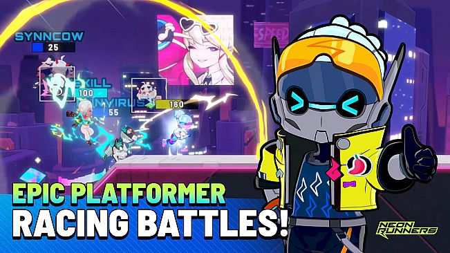 Neon Runners: Craft & Dash