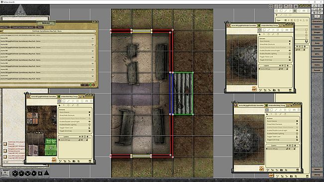 Fantasy Grounds - Pathfinder RPG - GameMastery Map Pack: Slums