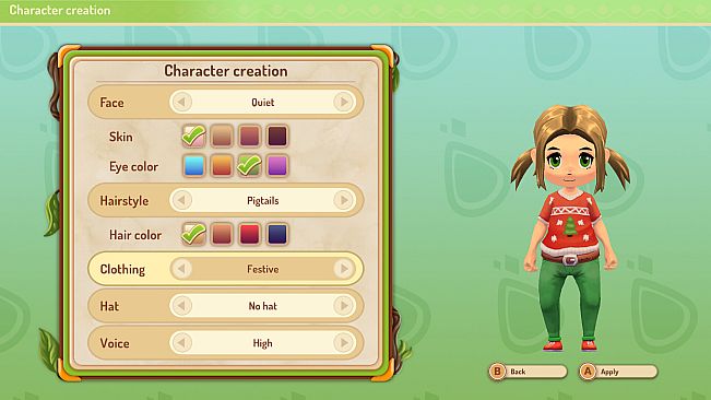 Sugardew Island - Christmas Costume