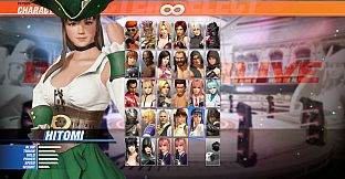 DOA6 Pirates of the 7 Seas Costumes Vol.1 Set