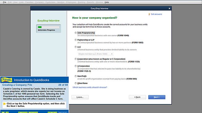 Professor Teaches QuickBooks 2018