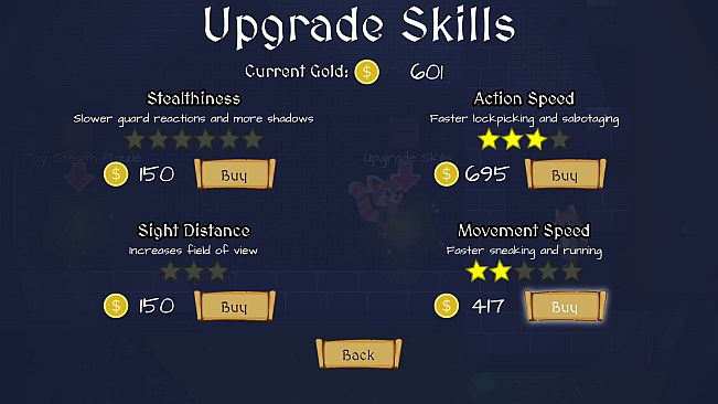 Endless Thief: a Fluffy Stealth Adventure