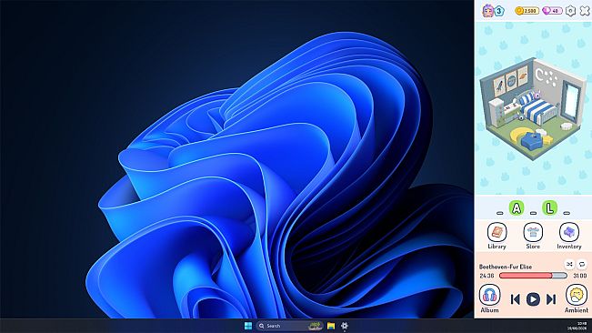 Cozy Cottontail Desktop