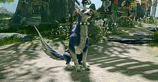 MONSTER HUNTER RISE - "Spiked Collar" Palamute layered armor piece