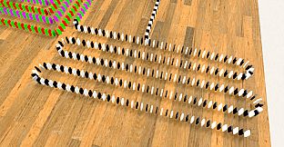 Domino Effect: Build and Topple