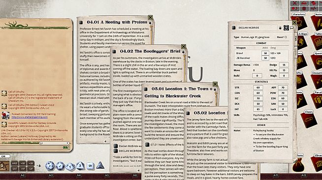 Fantasy Grounds - Blackwater Creek (CoC7E)