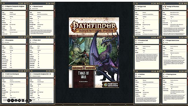 Fantasy Grounds - Pathfinder RPG - Ironfang Invasion Adventure Path (2 of 6) - Fangs of War